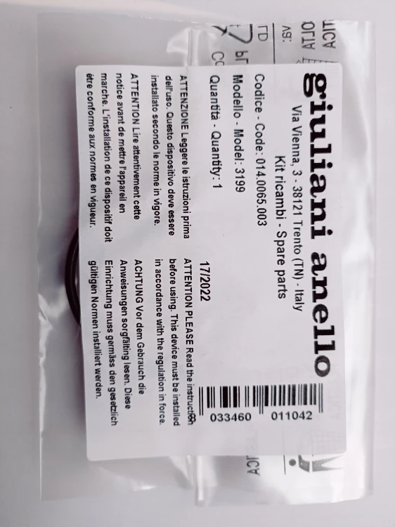 ZESTAW USZCZELEK FILTRA